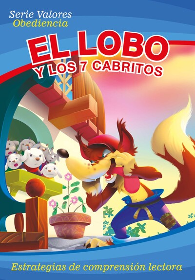 Portada de El lobo y los siete cabritos