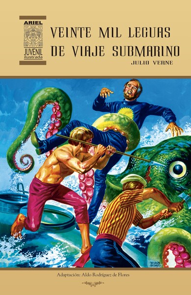 Portada de Veinte mil leguas de viaje submarino