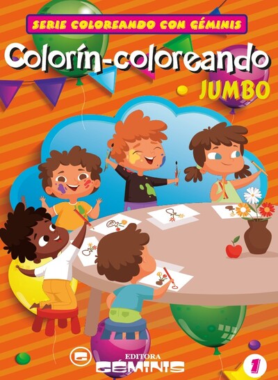 Portada de Colorín Coloreando Jumbo 1
