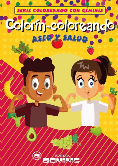 Portada de Colorín Coloreando Aseo y Salud