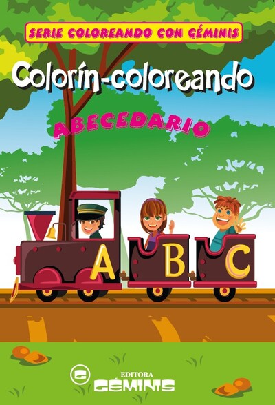 Portada de Colorín Coloreando Abecedario