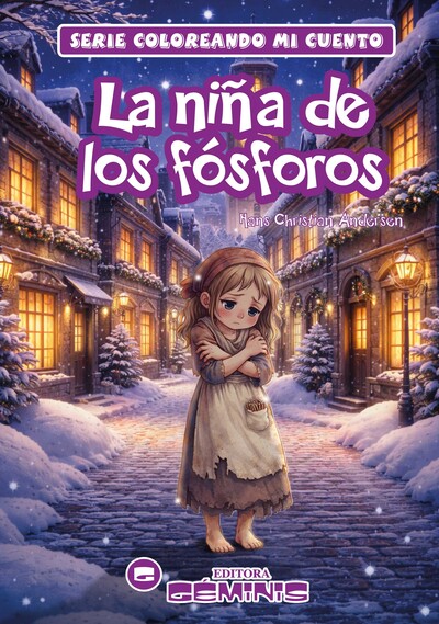 Portada de La niña de los fósforos