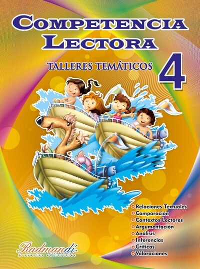 Portada de Competencia lectora 4