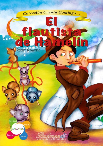 Portada de El flautista de Hamelín