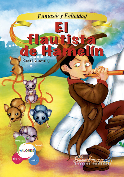 Portada de El flautista de Hamelín