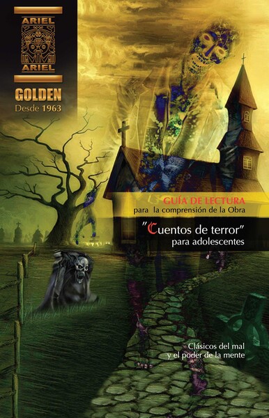 Portada de Cuentos de terror para adolescentes: Clásicos del mal y el poder la mente