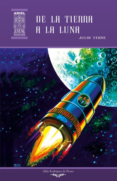 Portada de De la tierra a la luna