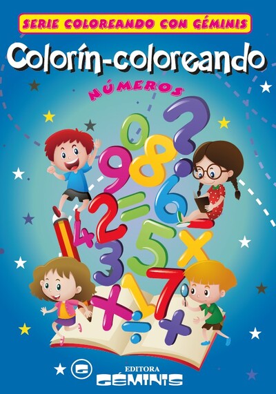 Portada de Colorín Coloreando Números