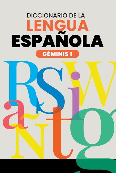 Portada de Diccionario de la lengua española Géminis 1