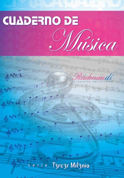 Portada de Cuaderno pautado mixto (A4)