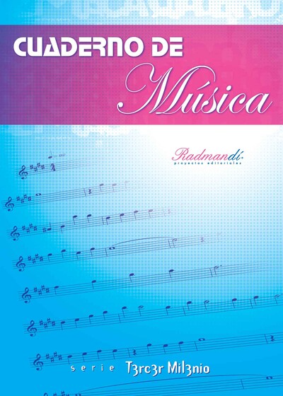 Portada de Cuaderno pautado mixto (A5)