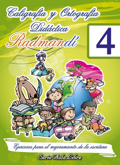 Portada de Caligrafía y Ortografía Didáctica 4