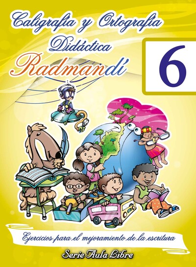Portada de Caligrafía y Ortografía Didáctica 6