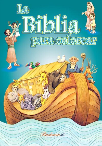 Portada de Biblia para colorear